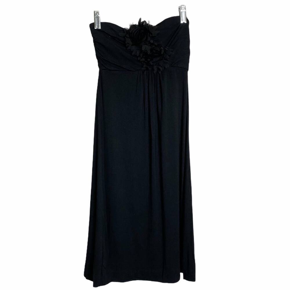 Soma‎ Women's Swim Cover Up Mini Backless Flower Empire A-Line Rose XS